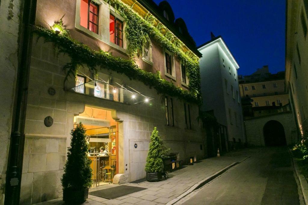 Hotel Grodek Krakow Ngoại thất bức ảnh The entrance to the restaurant